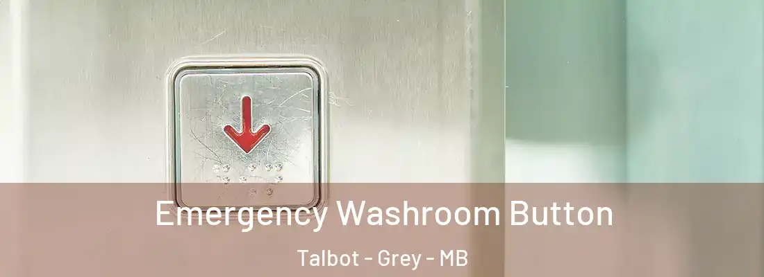  Emergency Washroom Button Talbot - Grey - MB