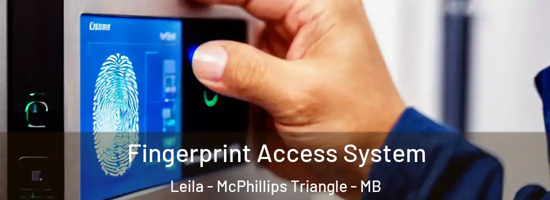  Fingerprint Access System Leila - McPhillips Triangle - MB