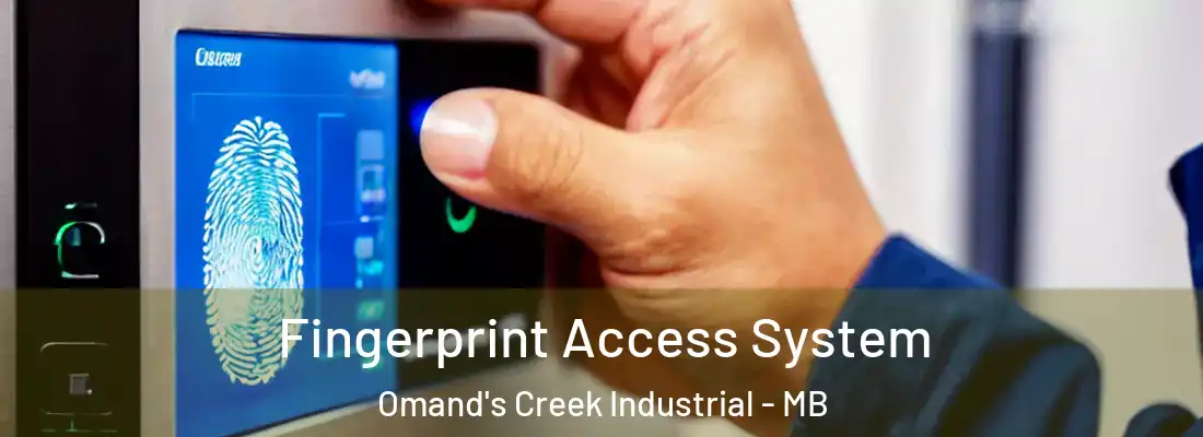  Fingerprint Access System Omand's Creek Industrial - MB