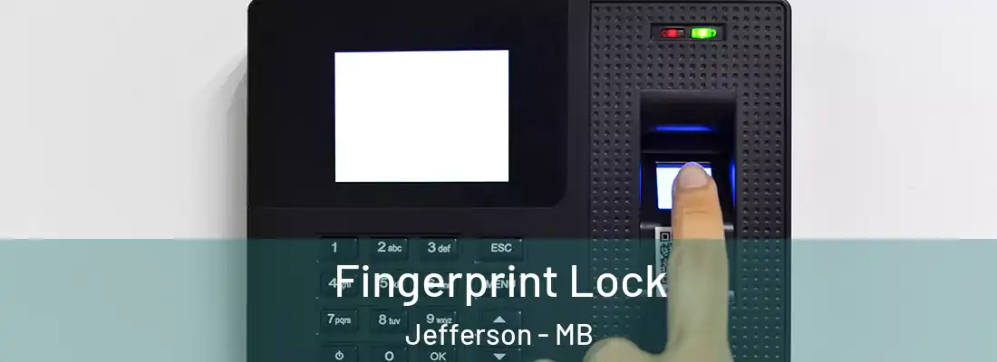  Fingerprint Lock Jefferson - MB