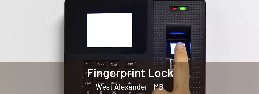  Fingerprint Lock West Alexander - MB