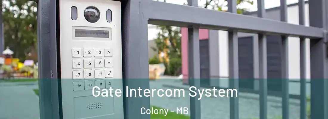  Gate Intercom System Colony - MB