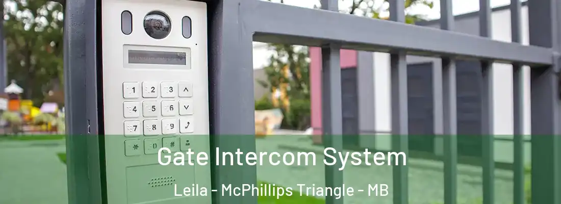  Gate Intercom System Leila - McPhillips Triangle - MB