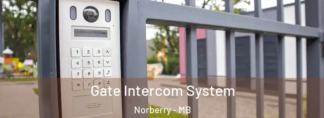  Gate Intercom System Norberry - MB