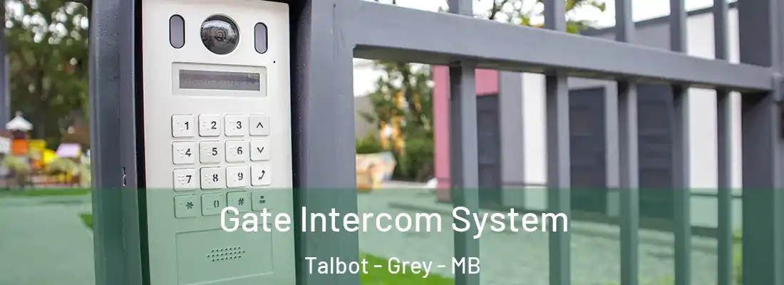  Gate Intercom System Talbot - Grey - MB