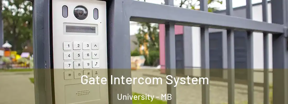  Gate Intercom System University - MB