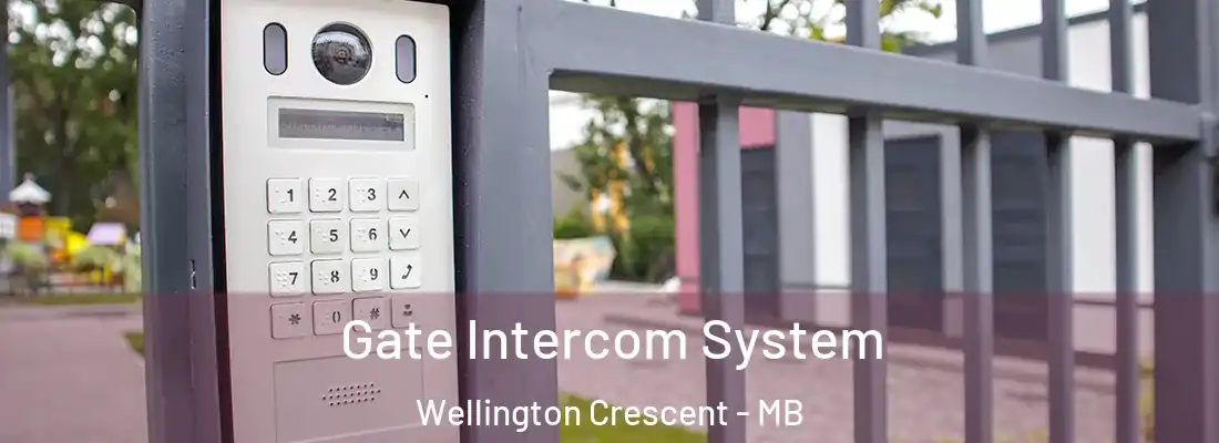  Gate Intercom System Wellington Crescent - MB