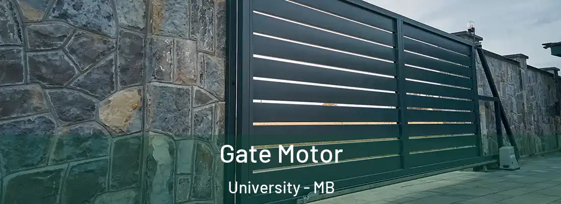  Gate Motor University - MB