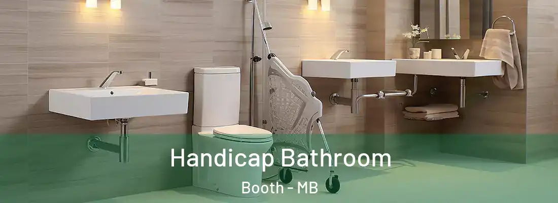  Handicap Bathroom Booth - MB
