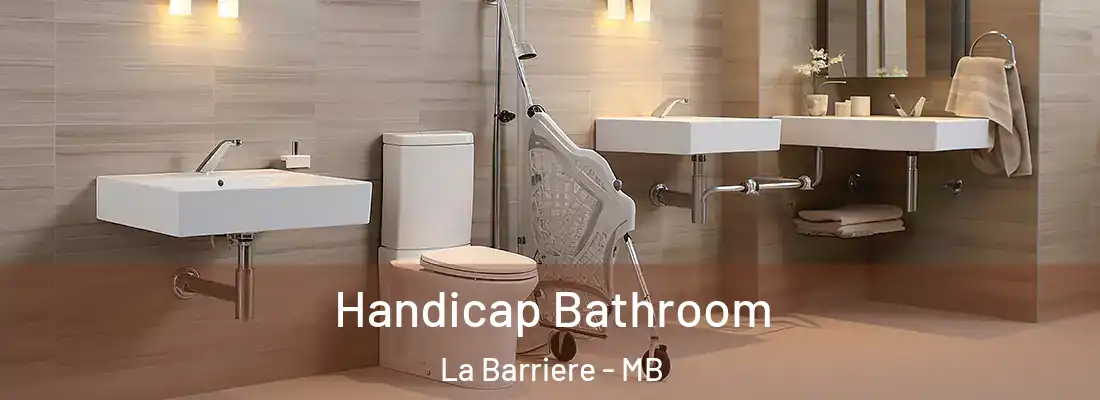  Handicap Bathroom La Barriere - MB