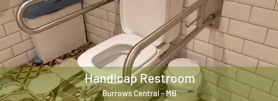  Handicap Restroom Burrows Central - MB