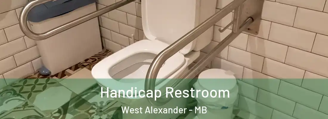  Handicap Restroom West Alexander - MB