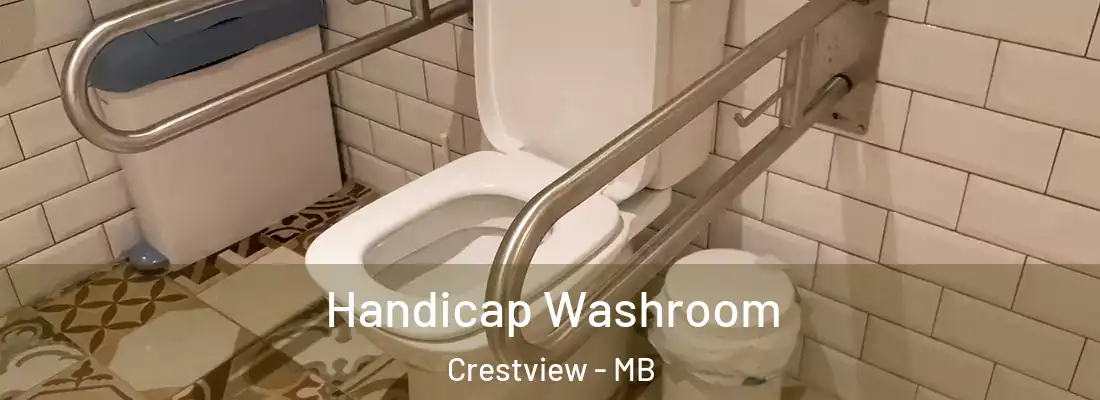  Handicap Washroom Crestview - MB