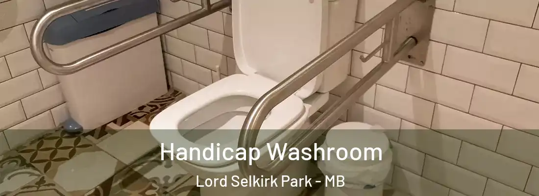  Handicap Washroom Lord Selkirk Park - MB