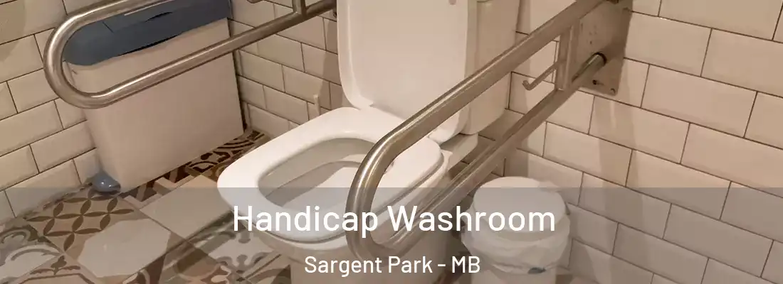 Handicap Washroom Sargent Park - MB