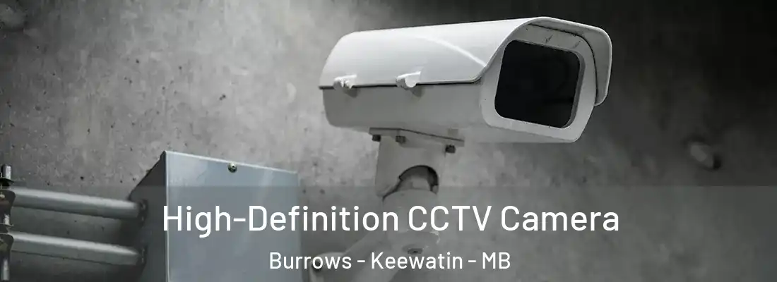  High-Definition CCTV Camera Burrows - Keewatin - MB