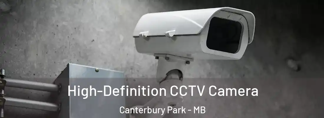  High-Definition CCTV Camera Canterbury Park - MB