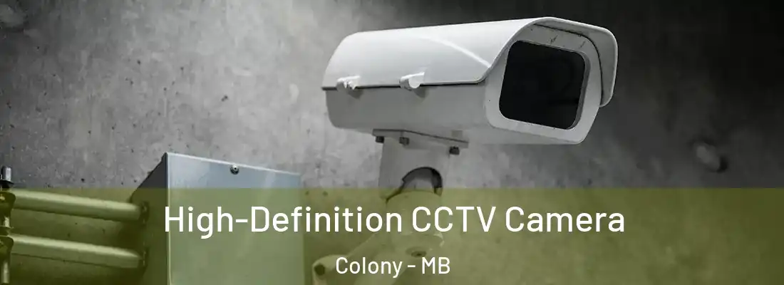 High-Definition CCTV Camera Colony - MB