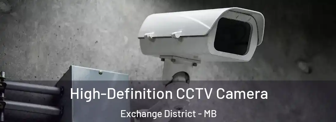  High-Definition CCTV Camera Exchange District - MB