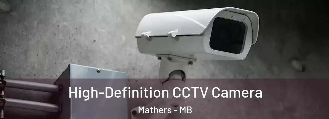  High-Definition CCTV Camera Mathers - MB