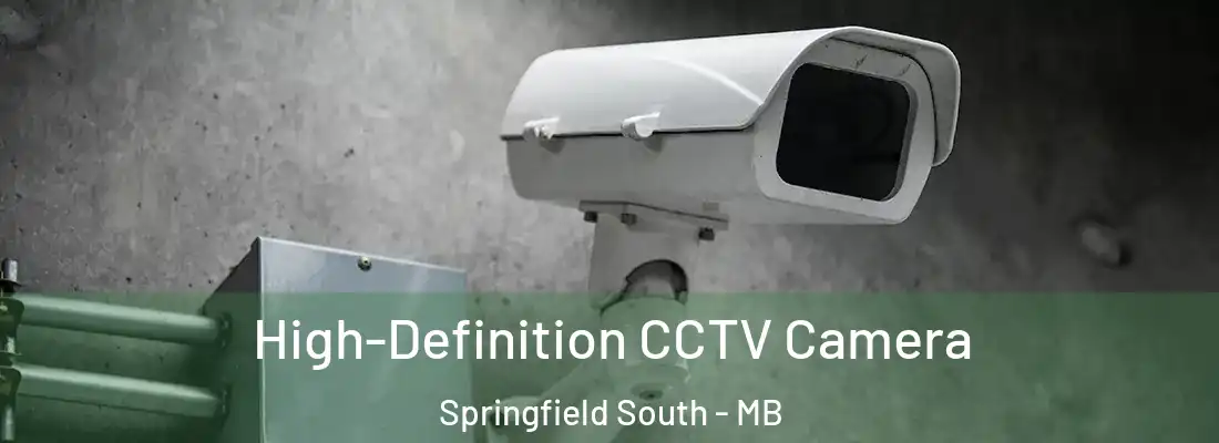  High-Definition CCTV Camera Springfield South - MB