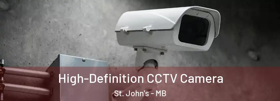 High-Definition CCTV Camera St. John's - MB