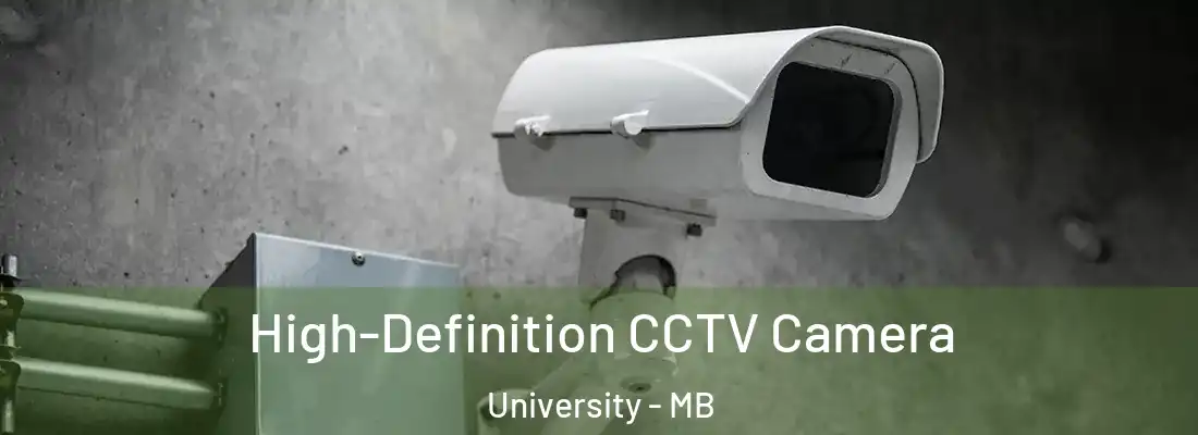  High-Definition CCTV Camera University - MB