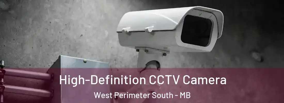  High-Definition CCTV Camera West Perimeter South - MB