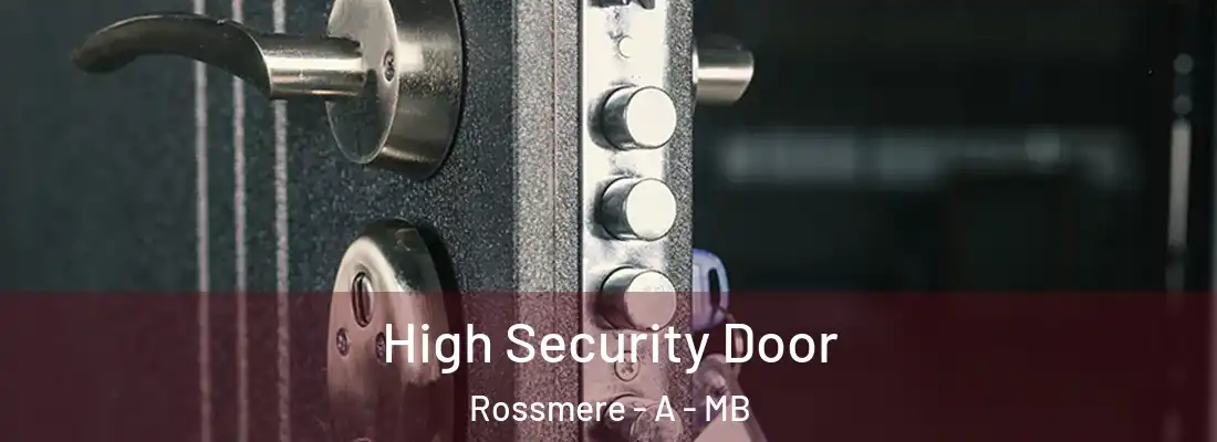  High Security Door Rossmere - A - MB