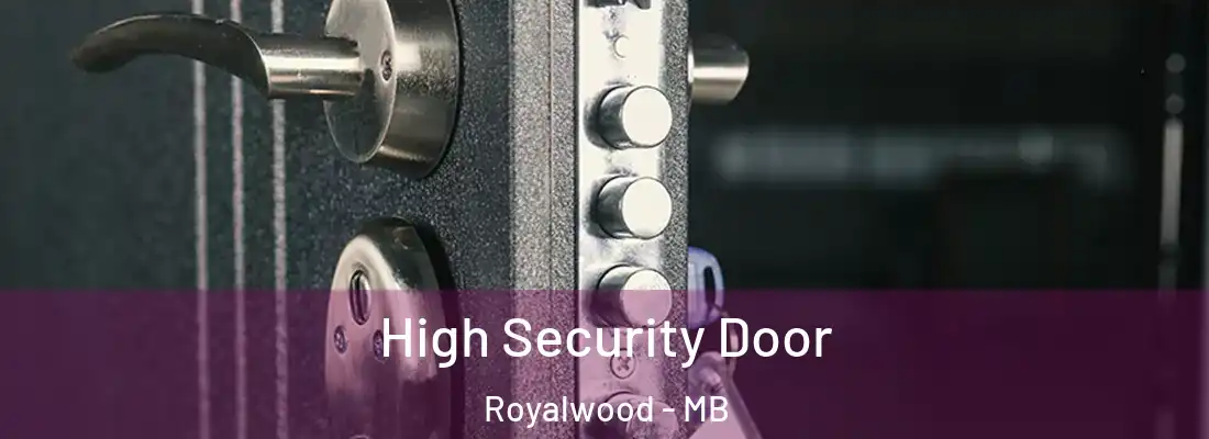  High Security Door Royalwood - MB