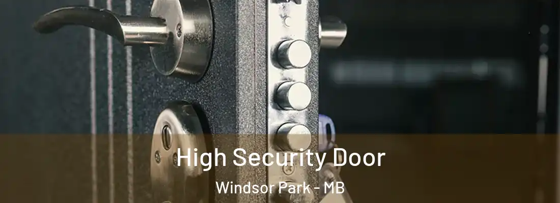  High Security Door Windsor Park - MB