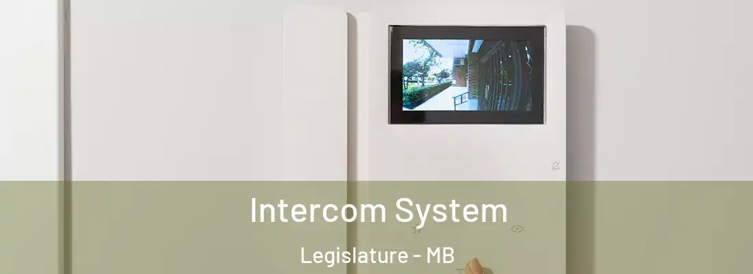  Intercom System Legislature - MB