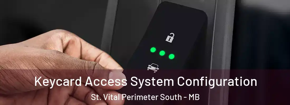  Keycard Access System Configuration St. Vital Perimeter South - MB