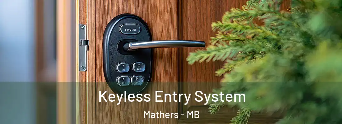  Keyless Entry System Mathers - MB