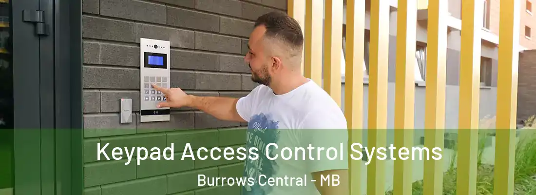  Keypad Access Control Systems Burrows Central - MB