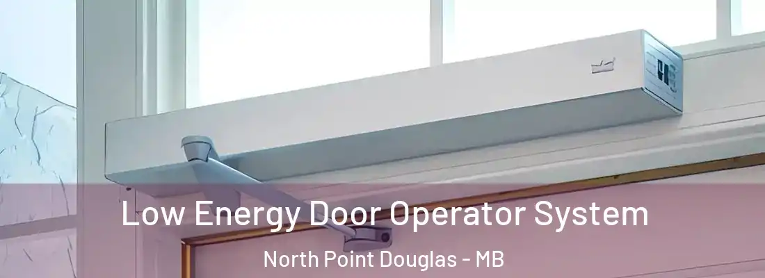  Low Energy Door Operator System North Point Douglas - MB