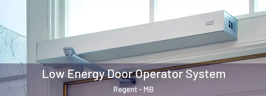  Low Energy Door Operator System Regent - MB