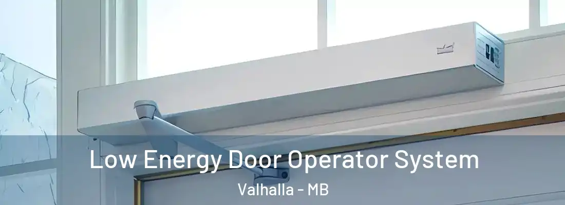  Low Energy Door Operator System Valhalla - MB