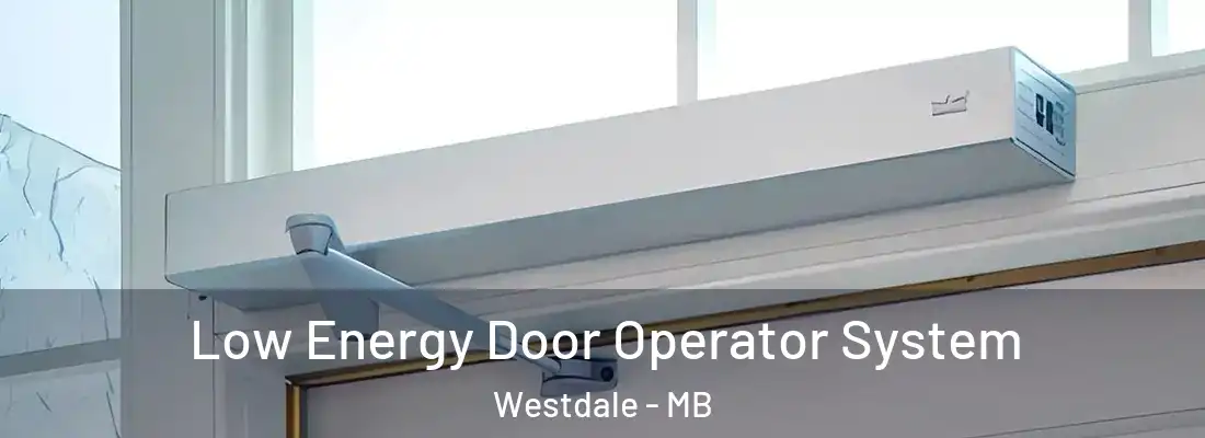  Low Energy Door Operator System Westdale - MB