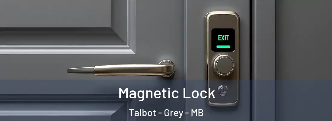  Magnetic Lock Talbot - Grey - MB