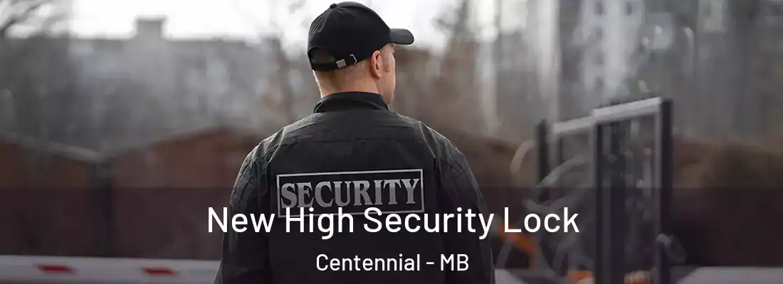  New High Security Lock Centennial - MB