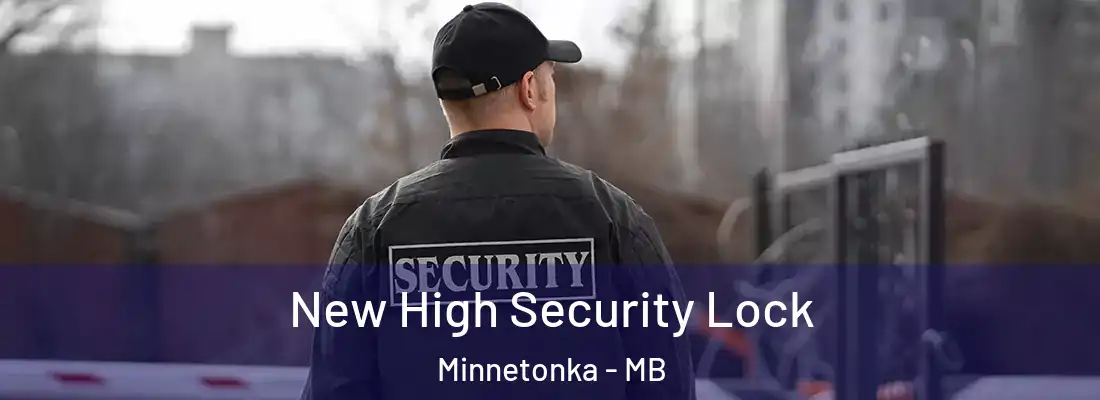  New High Security Lock Minnetonka - MB