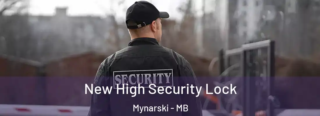  New High Security Lock Mynarski - MB