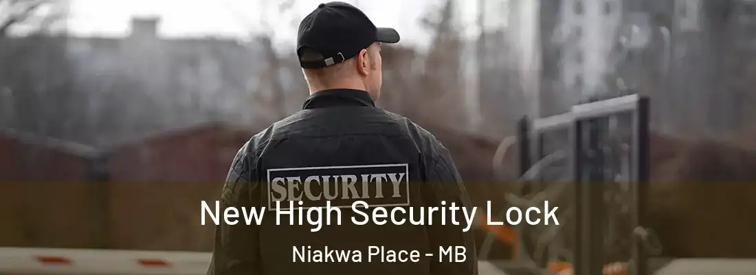  New High Security Lock Niakwa Place - MB