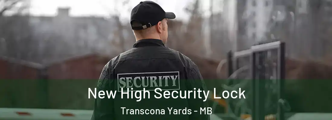  New High Security Lock Transcona Yards - MB