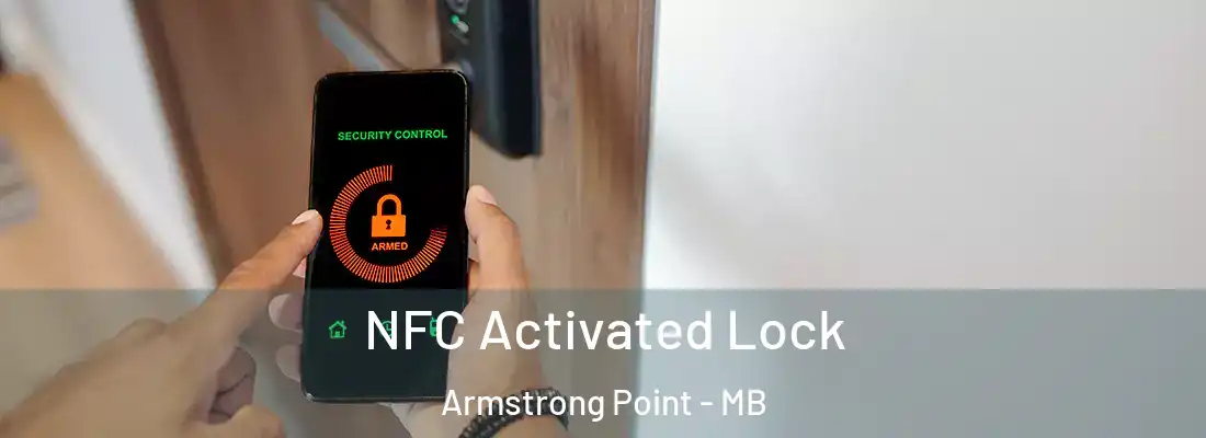  NFC Activated Lock Armstrong Point - MB