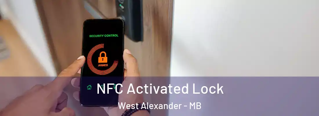  NFC Activated Lock West Alexander - MB