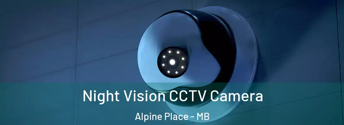  Night Vision CCTV Camera Alpine Place - MB