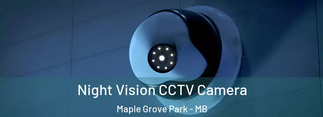  Night Vision CCTV Camera Maple Grove Park - MB