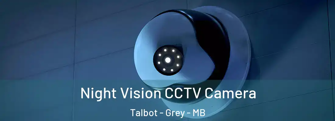  Night Vision CCTV Camera Talbot - Grey - MB